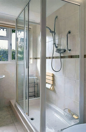 Blocked Shower